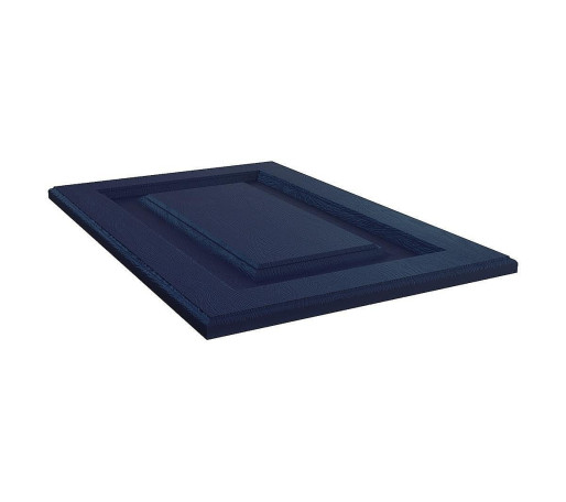 Образец ФР для тумбы с материалами отделок, цвет: Дуб синий