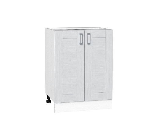 Шкаф нижний с 2-мя дверцами Лофт, цвет: Snow Veralinga