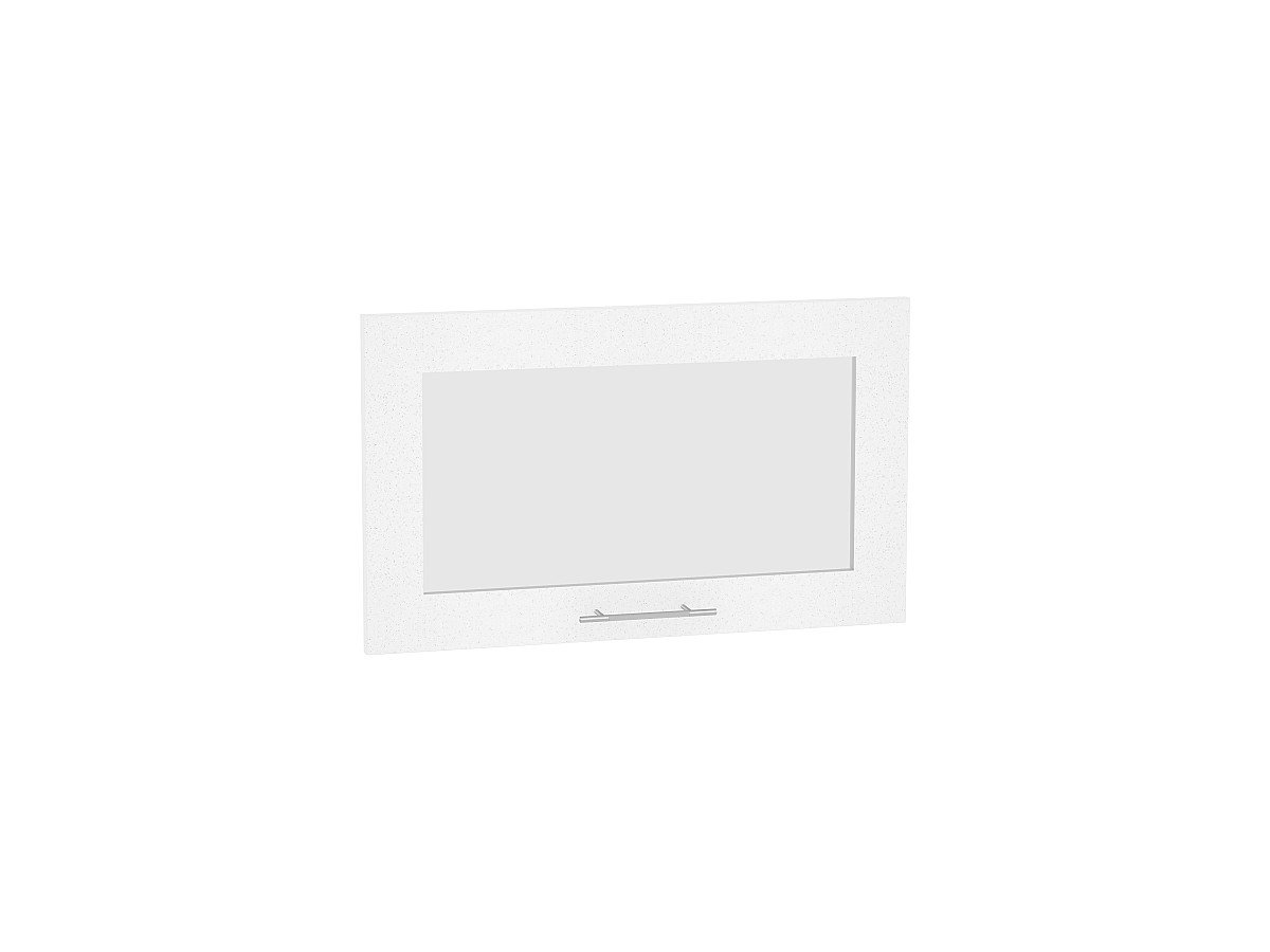 Комплект фасадов Валерия-М со стеклом для каркаса Ф-86 ВГ600, цвет: Белый металлик Комплект фасадов Валерия-М со стеклом для каркаса Ф-86 ВГ600, цвет: Белый металлик