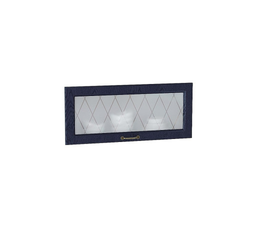 Комплект фасадов Ницца со стеклом для каркаса Ф-88 ВГ800, цвет: Дуб синий