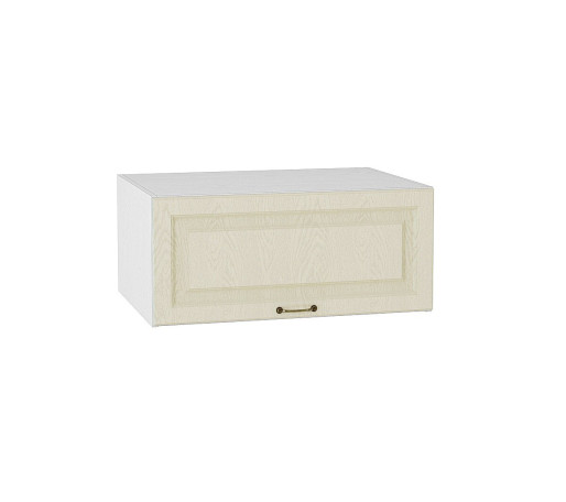 Шкаф верхний горизонтальный глубокий Ницца, цвет: Дуб крем