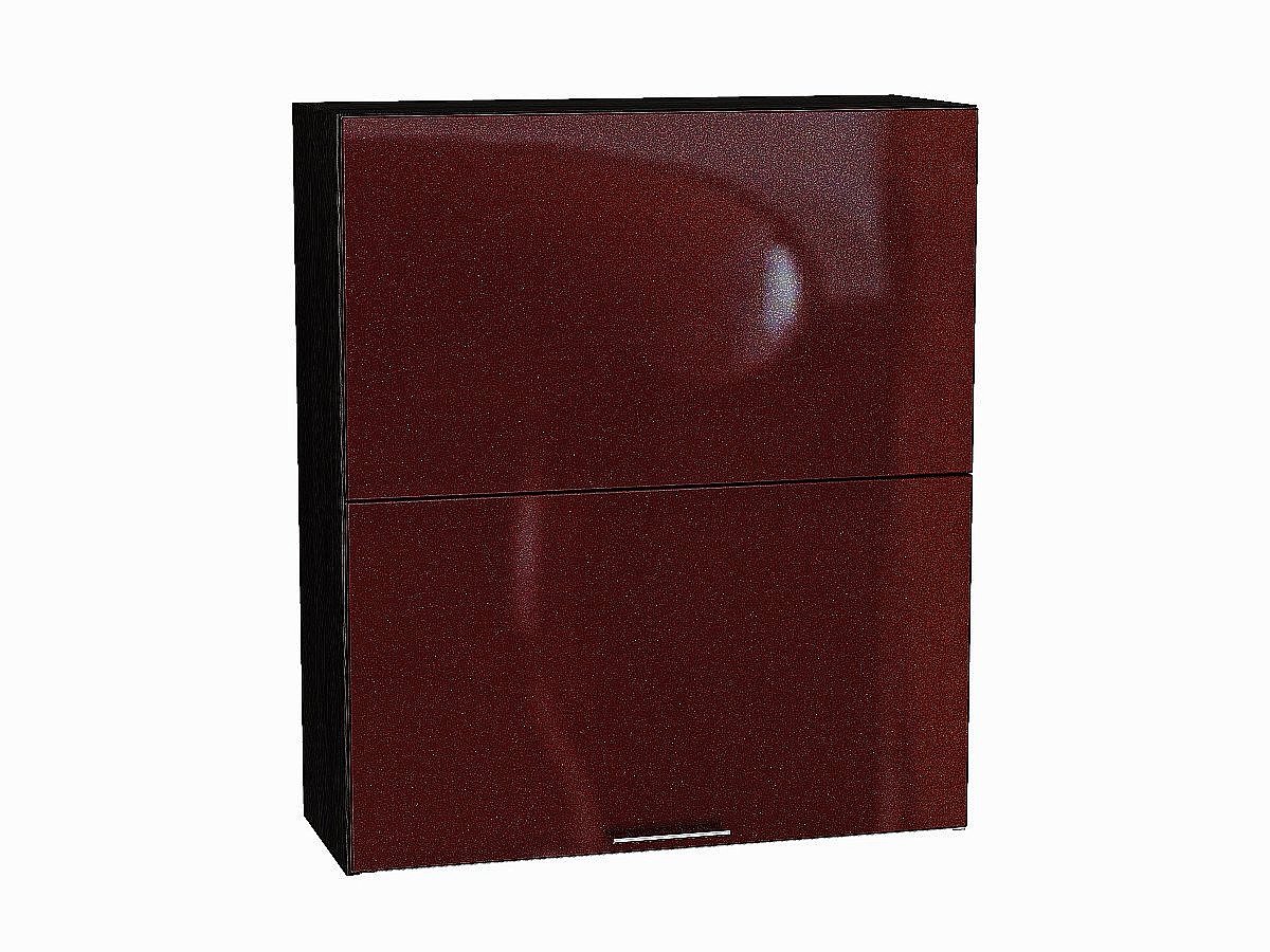 Шкаф верхний горизонтальный с подъемным механизмом Валерия-М, цвет: Гранатовый металлик Шкаф верхний горизонтальный с подъемным механизмом Валерия-М, цвет: Гранатовый металлик