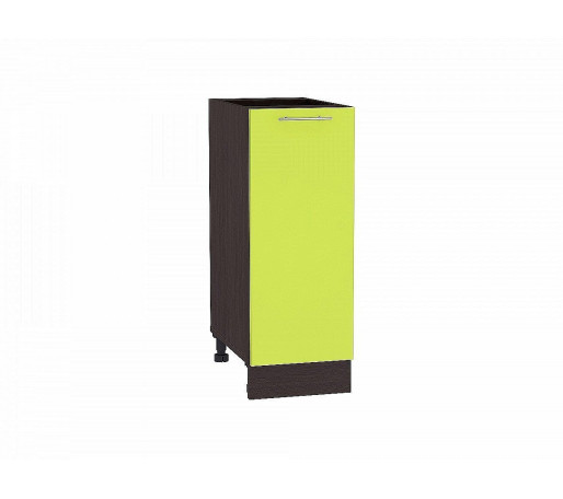 Шкаф нижний с 1-ой дверцей Валерия-М, цвет: Лайм глянец