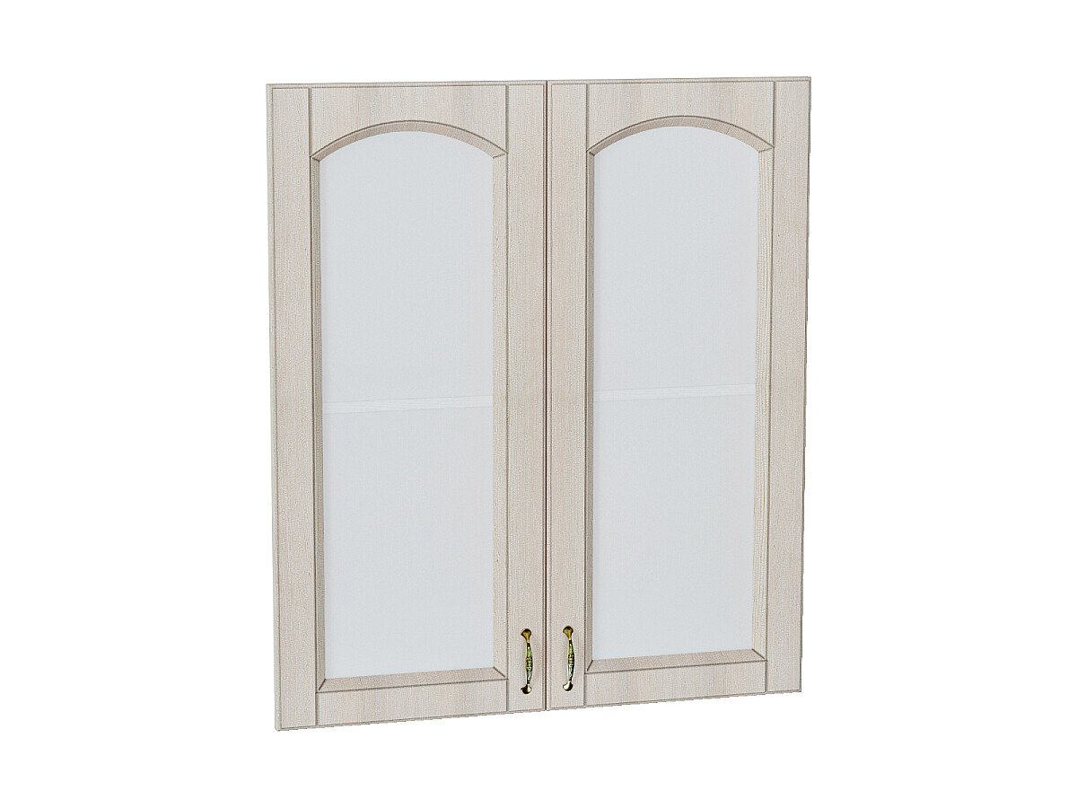 Комплект фасадов Верона со стеклом для каркаса Ф-55Н В809, цвет: Ясень золото Комплект фасадов Верона со стеклом для каркаса Ф-55Н В809, цвет: Ясень золото