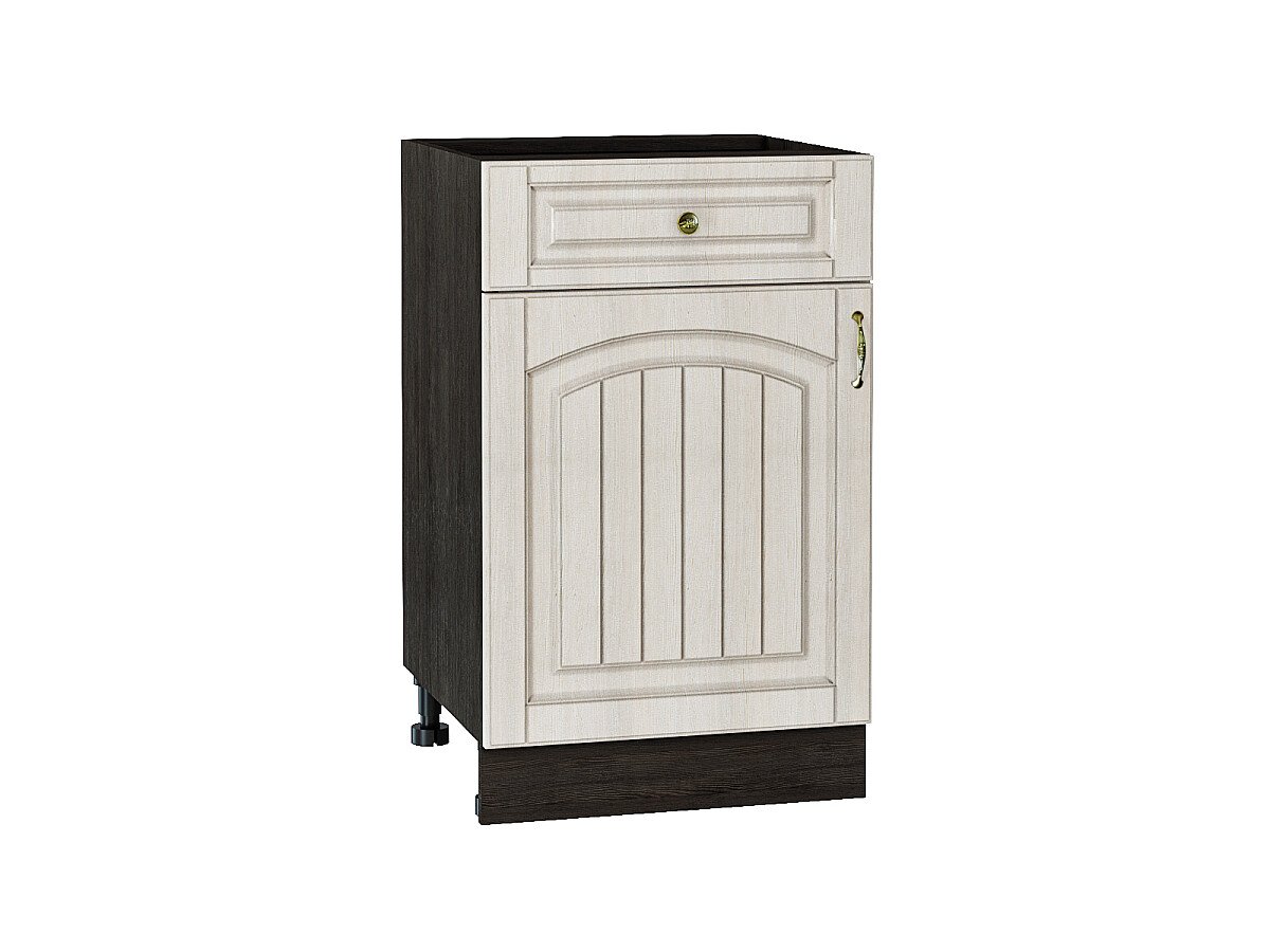 Шкаф нижний с 1-ой дверцей и ящиком Верона, цвет: Ясень золото Шкаф нижний с 1-ой дверцей и ящиком Верона, цвет: Ясень золото