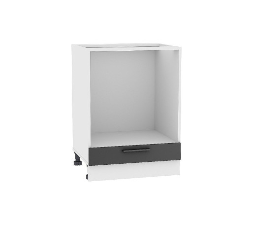 Шкаф нижний под духовку Глетчер, цвет: Маренго Силк