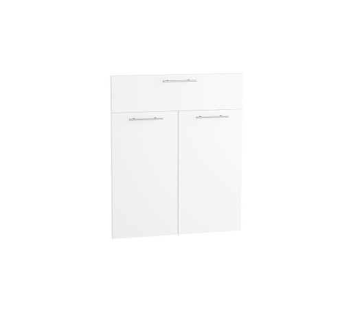 Комплект фасадов Валерия-М для каркаса Ф-41М Н601М/ШП601, цвет: Белый глянец