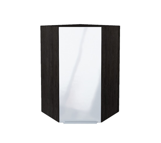 Шкаф верхний угловой Фьюжн, цвет: Angel