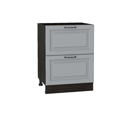 Шкаф нижний с 2-мя ящиками Ницца, цвет: Magnum