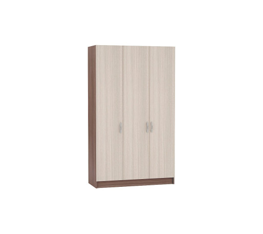 Шкаф 3-х створчатый Бася ШК-554, цвет: Ясень шимо светлый