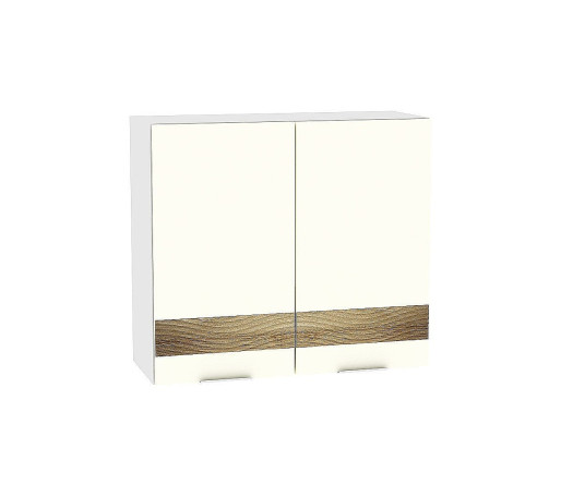 Шкаф верхний с 2-мя дверцами Терра D, цвет: Ваниль софт