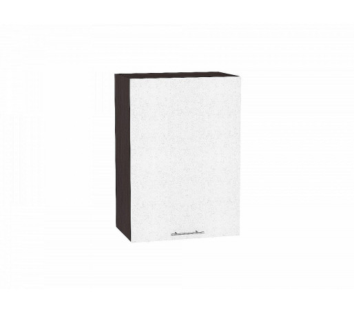 Шкаф верхний с 1-ой дверцей Валерия-М, цвет: Белый металлик