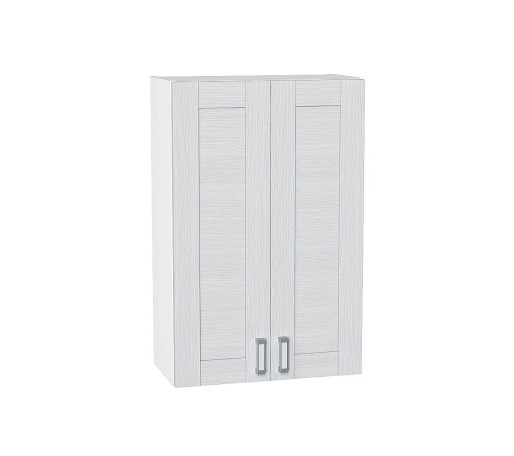 Шкаф верхний с 2-мя дверцами Лофт, цвет: Snow Veralinga