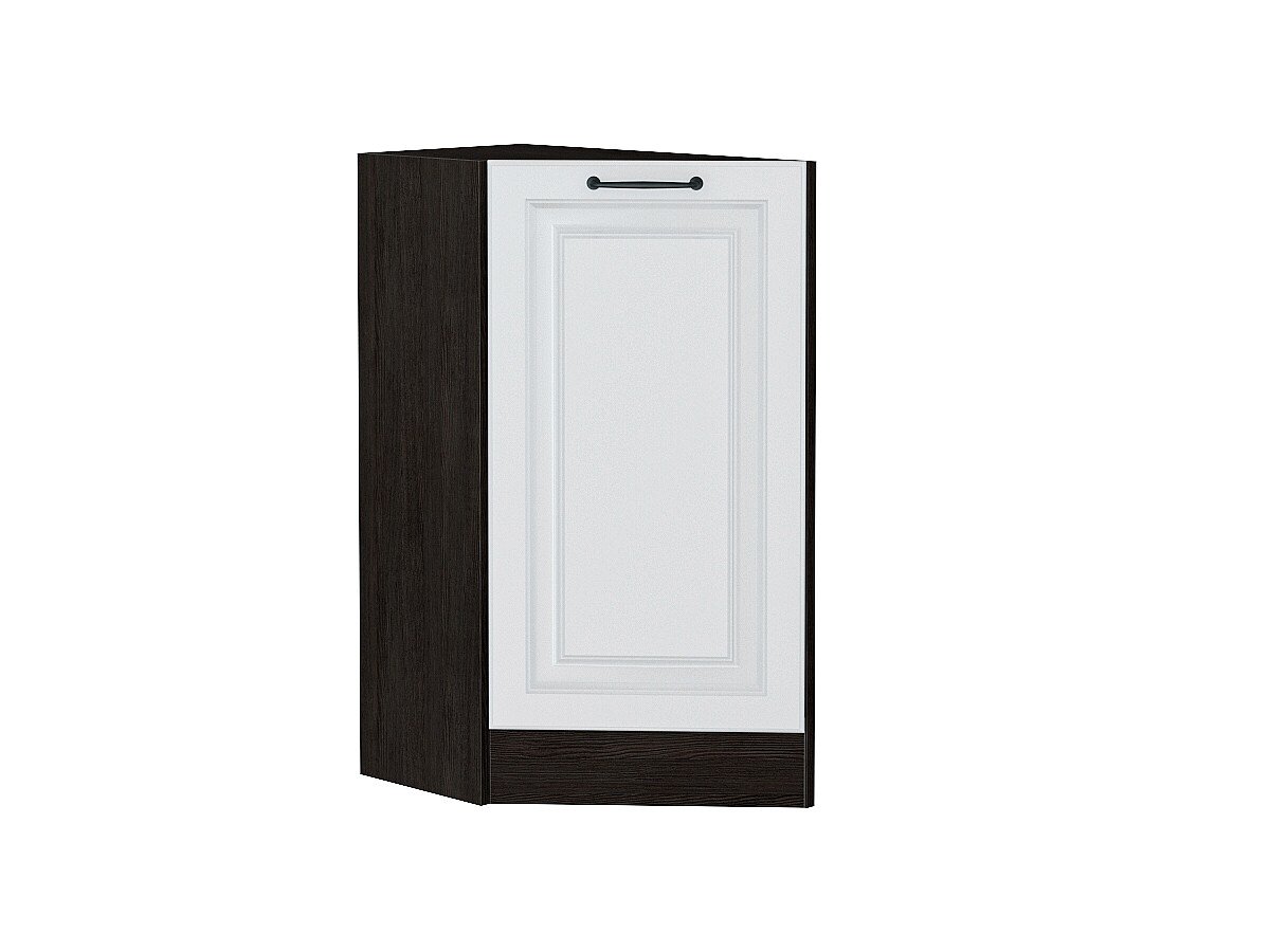 Шкаф нижний торцевой Ницца, цвет: Blanco Шкаф нижний торцевой Ницца, цвет: Blanco