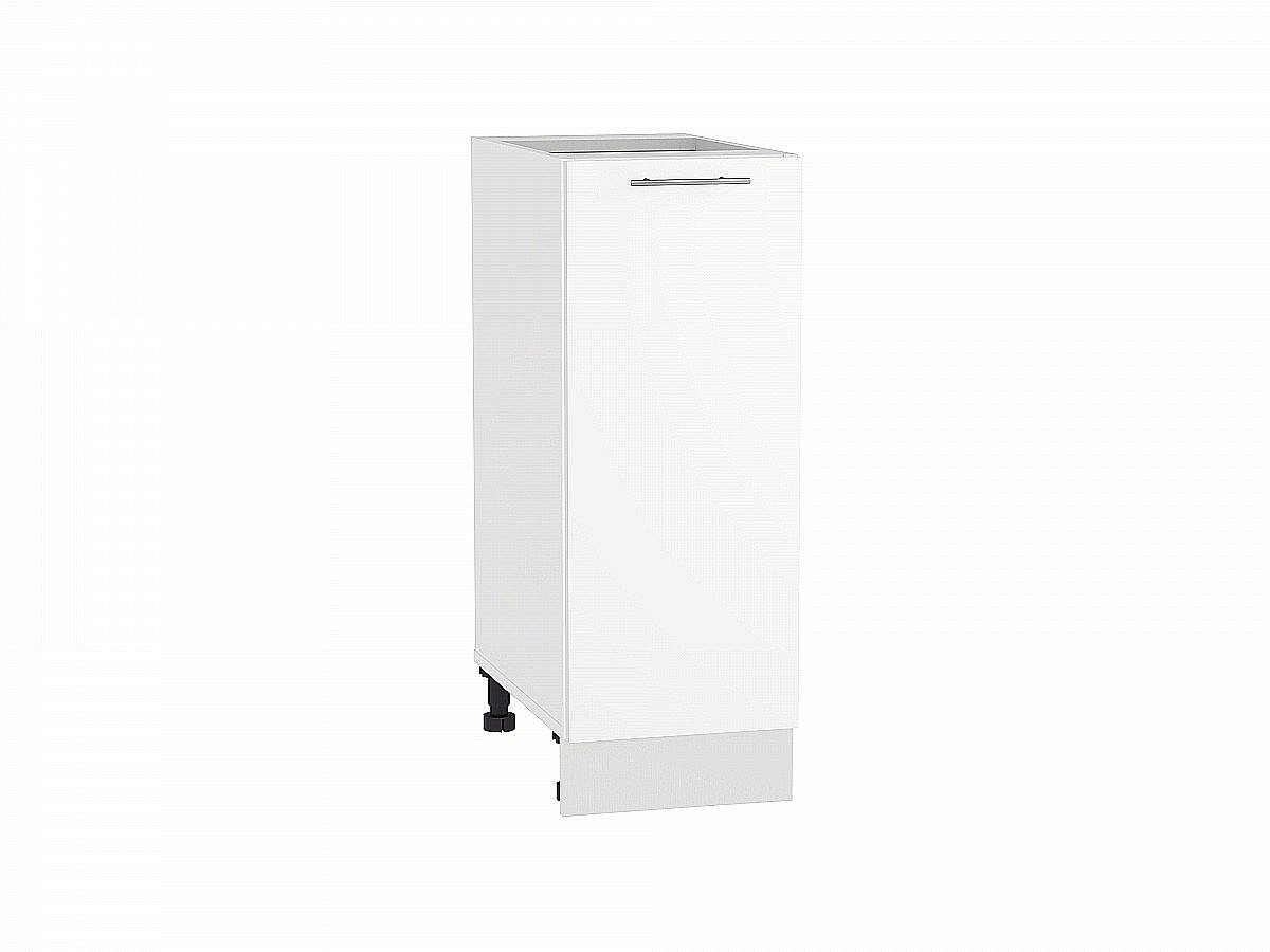 Шкаф нижний с 1-ой дверцей Валерия-М, цвет: Белый глянец Шкаф нижний с 1-ой дверцей Валерия-М, цвет: Белый глянец