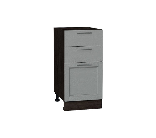 Шкаф нижний с 3-мя ящиками Сканди, цвет: Grey Softwood