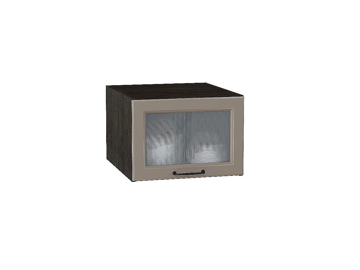 Шкаф верхний горизонтальный остекленный глубокий Ницца, цвет: Omnia Шкаф верхний горизонтальный остекленный глубокий Ницца, цвет: Omnia