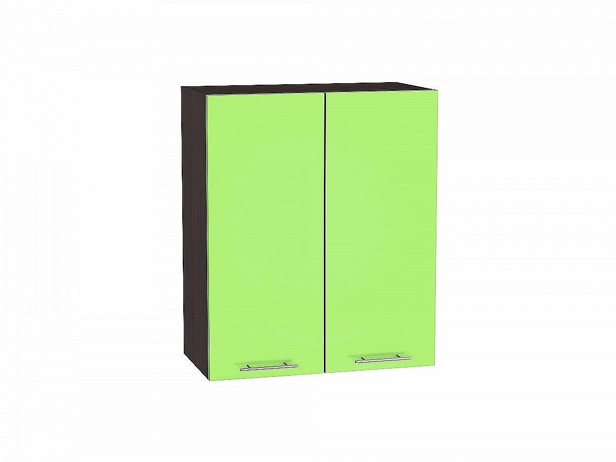 Шкаф верхний с 2-мя дверцами Валерия-М, цвет: Салатовый глянец Шкаф верхний с 2-мя дверцами Валерия-М, цвет: Салатовый глянец