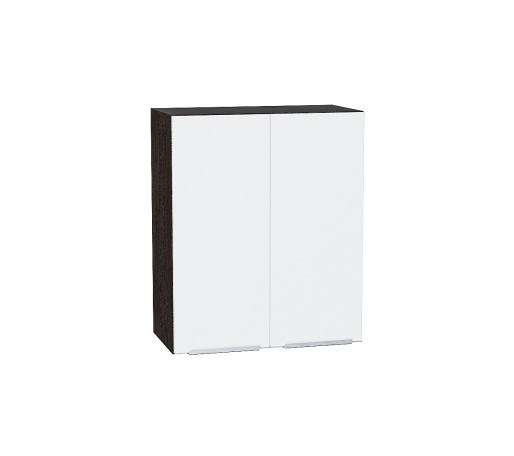 Шкаф верхний с 2-мя дверцами Фьюжн, цвет: Silky White