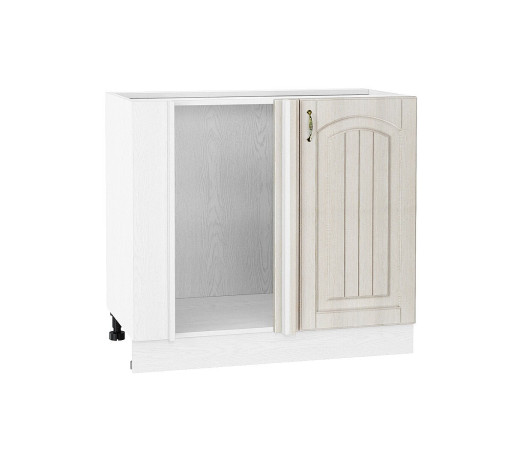 Шкаф нижний угловой Верона R, цвет: Ясень золото