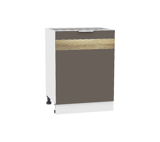 Шкаф нижний с 1-ой дверцей Терра DL, цвет: Смоки Софт