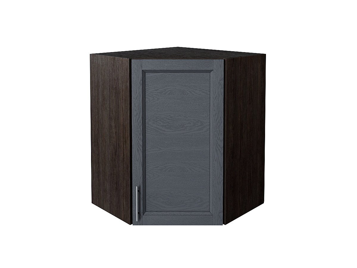 Шкаф верхний угловой Сканди, цвет: Graphite Softwood Шкаф верхний угловой Сканди, цвет: Graphite Softwood