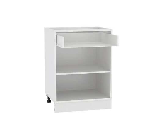 Каркас нижнего шкафа с одним ящиком Н 601М, цвет: Белый