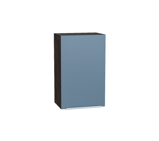 Шкаф верхний с 1-ой дверцей Фьюжн, цвет: Silky Blue