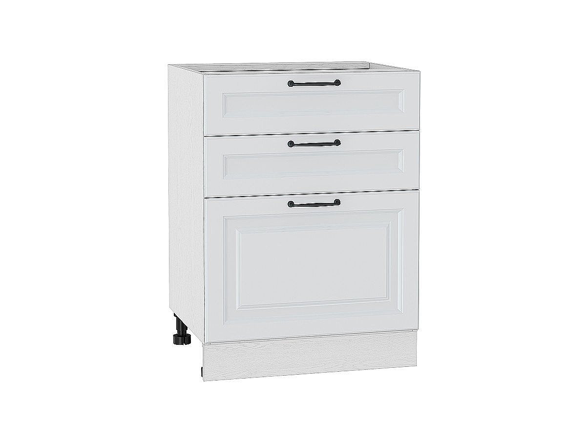 Шкаф нижний с 3-мя ящиками Ницца, цвет: Blanco Шкаф нижний с 3-мя ящиками Ницца, цвет: Blanco