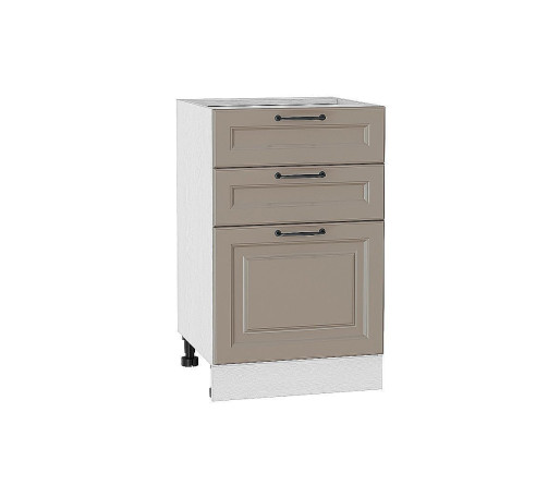 Шкаф нижний с 3-мя ящиками Ницца, цвет: Omnia