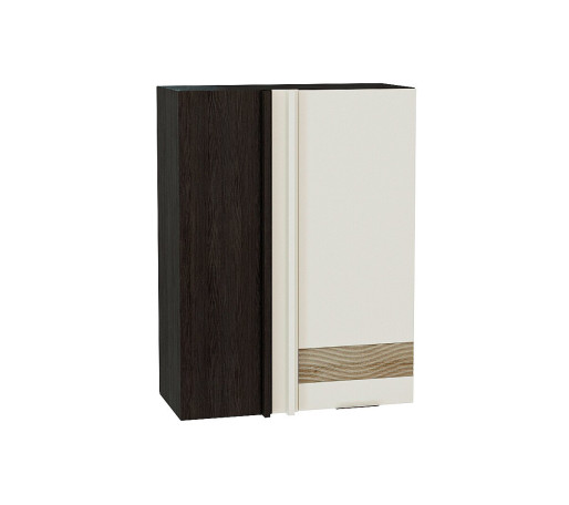 Шкаф верхний прямой угловой Терра DR, цвет: Ваниль софт