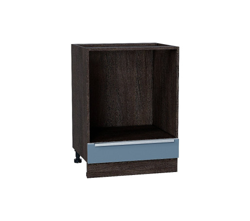 Шкаф нижний под духовку Фьюжн, цвет: Silky Blue