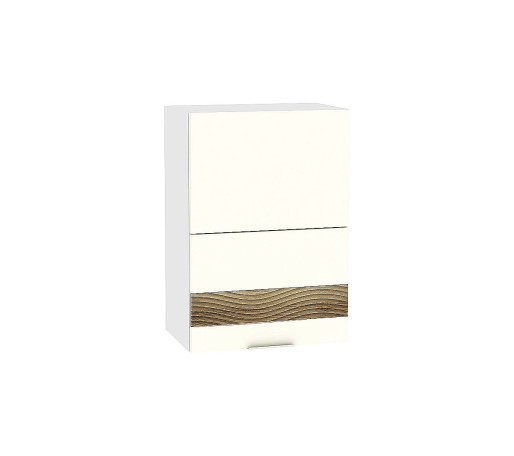 Шкаф верхний горизонтальный с подъемным механизмом Терра D, цвет: Ваниль софт