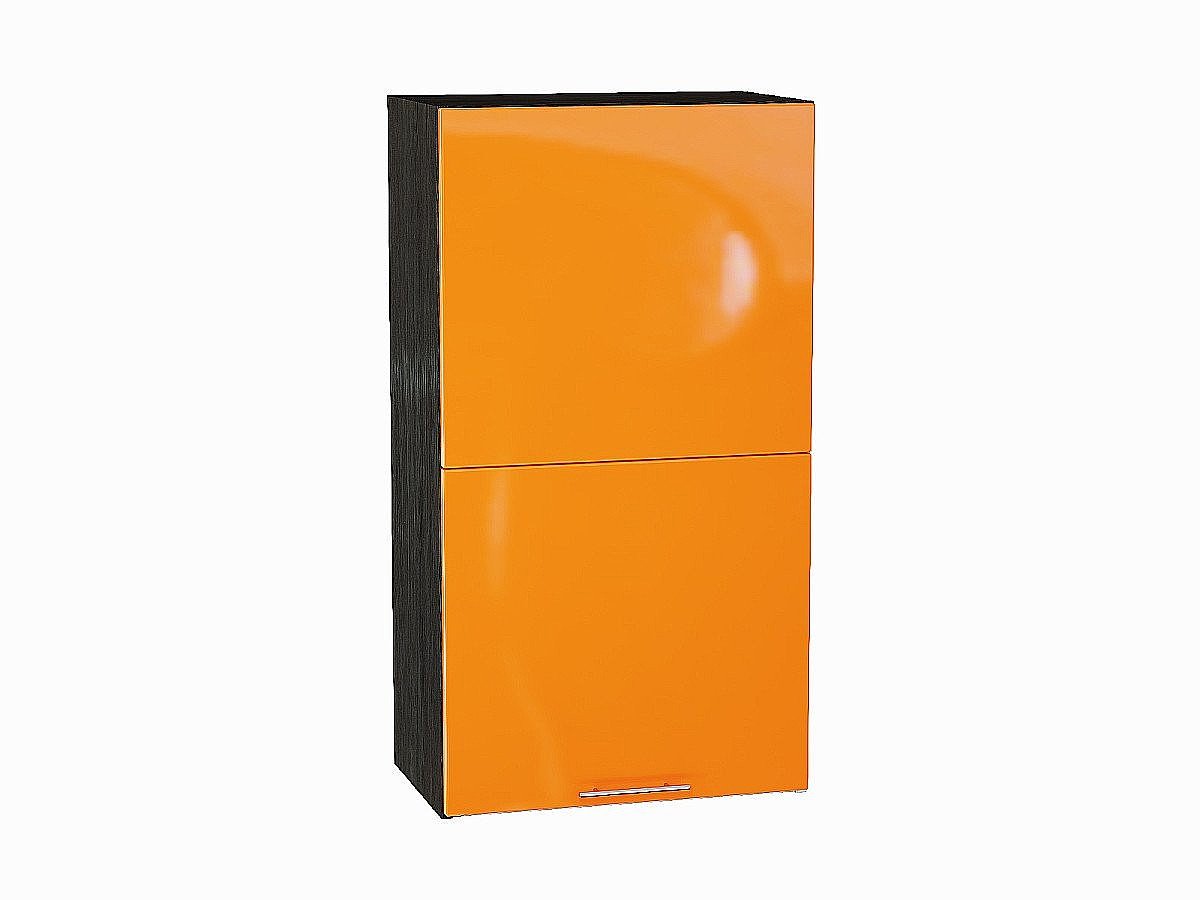 Шкаф верхний горизонтальный с подъемным механизмом Валерия-М, цвет: Оранжевый глянец Шкаф верхний горизонтальный с подъемным механизмом Валерия-М, цвет: Оранжевый глянец