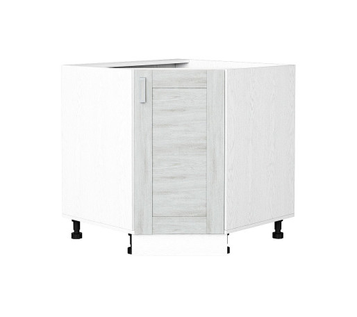 Шкаф нижний угловой (трапеция) Лофт, цвет: Nordic Oak