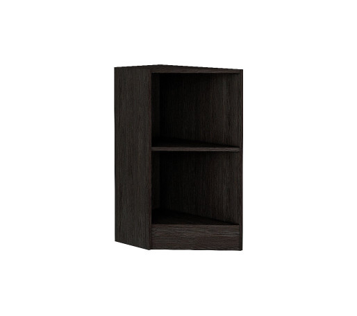 Каркас нижнего торцевого шкафа НТ 300, цвет: Венге