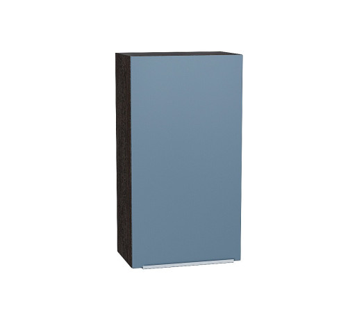 Шкаф верхний с 1-ой дверцей Фьюжн, цвет: Silky Blue