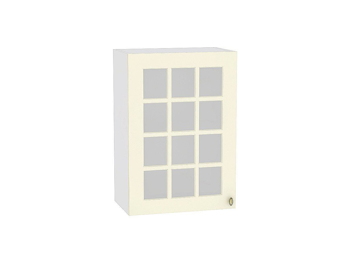 Шкаф верхний с 1-ой остекленной дверцей Прованс, цвет: Ваниль Шкаф верхний с 1-ой остекленной дверцей Прованс, цвет: Ваниль
