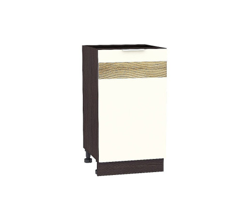 Шкаф нижний с 1-ой дверцей Терра DL, цвет: Ваниль софт