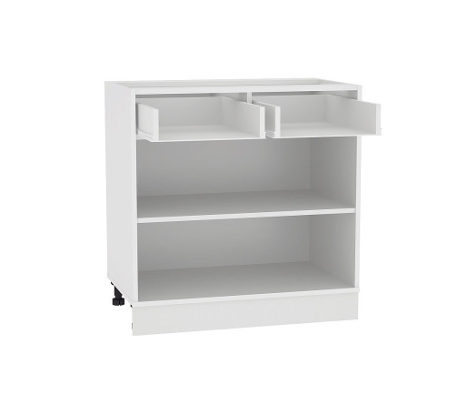 Каркас нижнего шкафа с одним ящиком Н 801, цвет: Белый