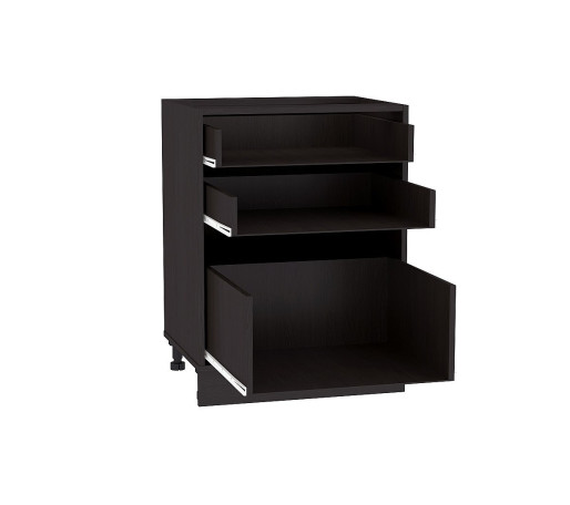 Каркас нижнего шкафа с 3-мя ящиками Н 603, цвет: Венге