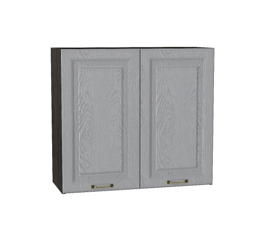 Шкаф верхний с 2-мя дверцами Ницца, цвет: Дуб серый