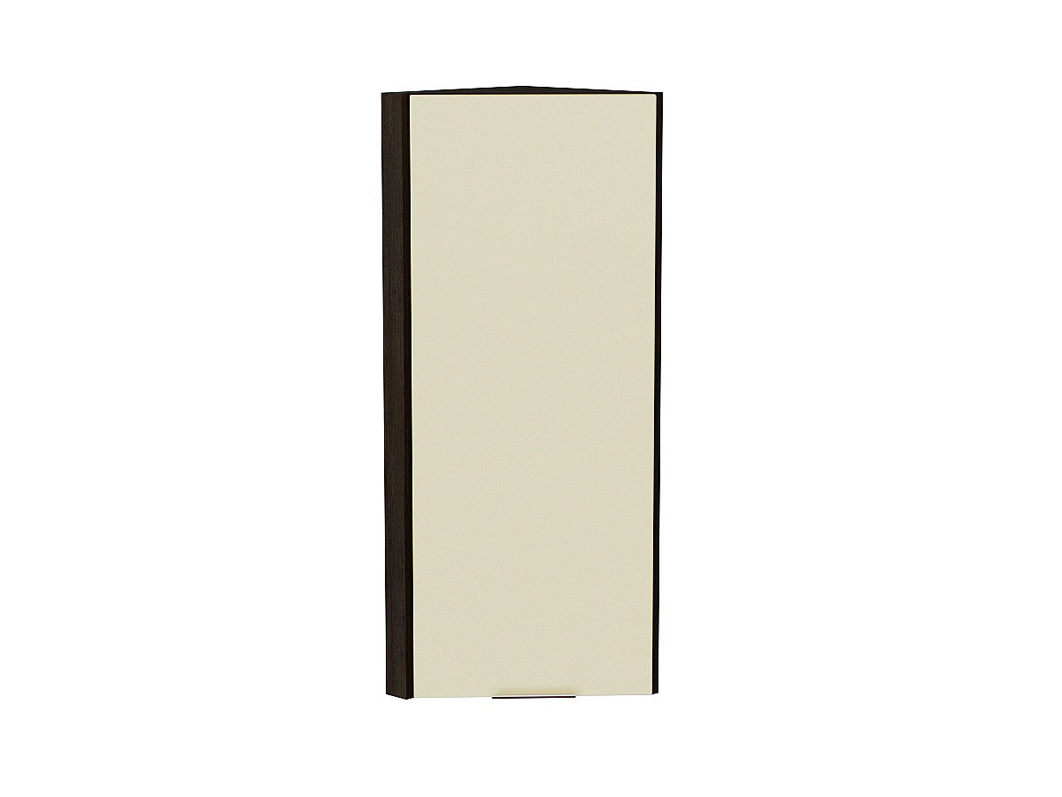 Шкаф верхний торцевой Терра, цвет: Ваниль софт Шкаф верхний торцевой Терра, цвет: Ваниль софт