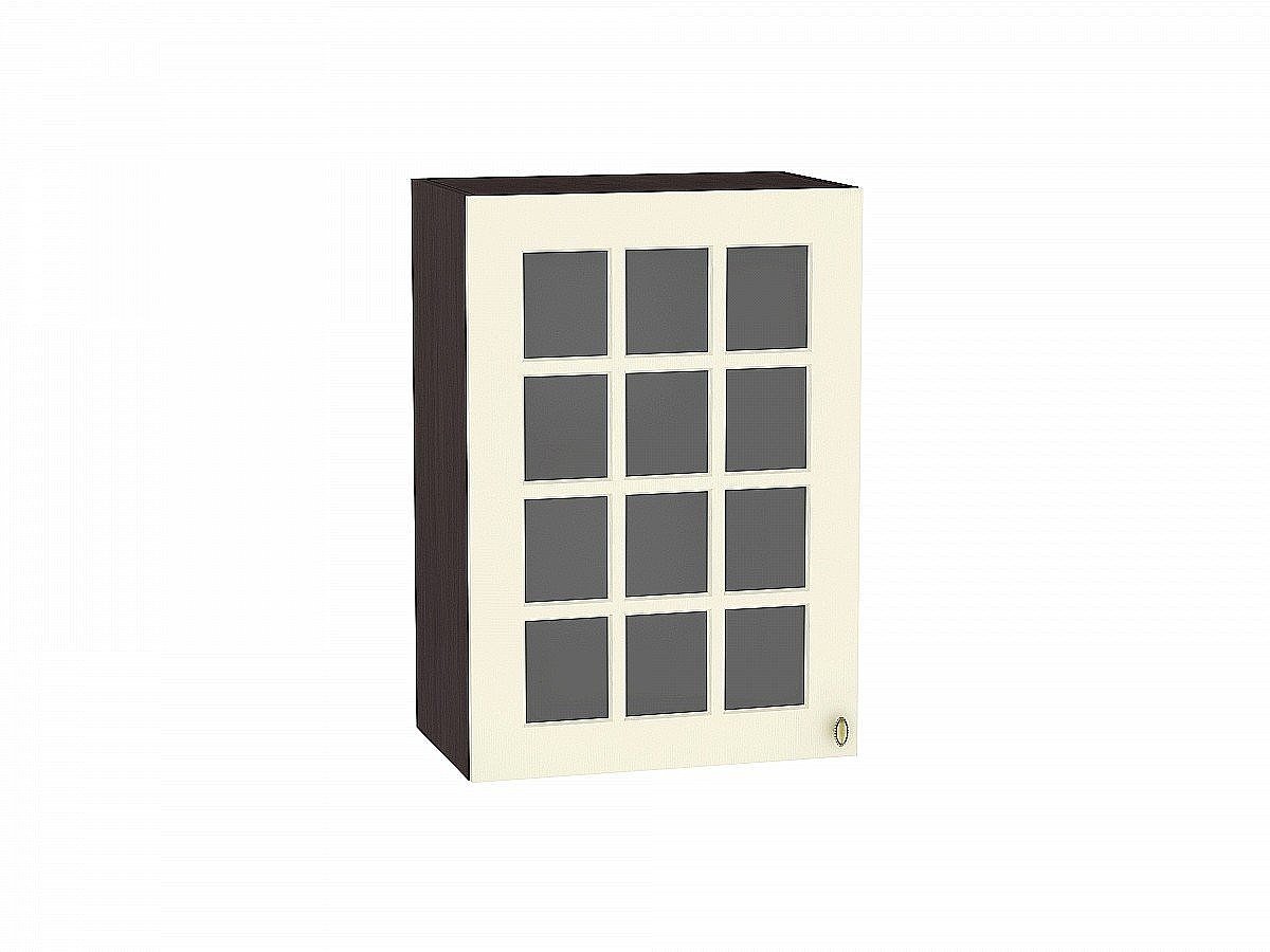 Шкаф верхний с 1-ой остекленной дверцей Прованс, цвет: Ваниль Шкаф верхний с 1-ой остекленной дверцей Прованс, цвет: Ваниль