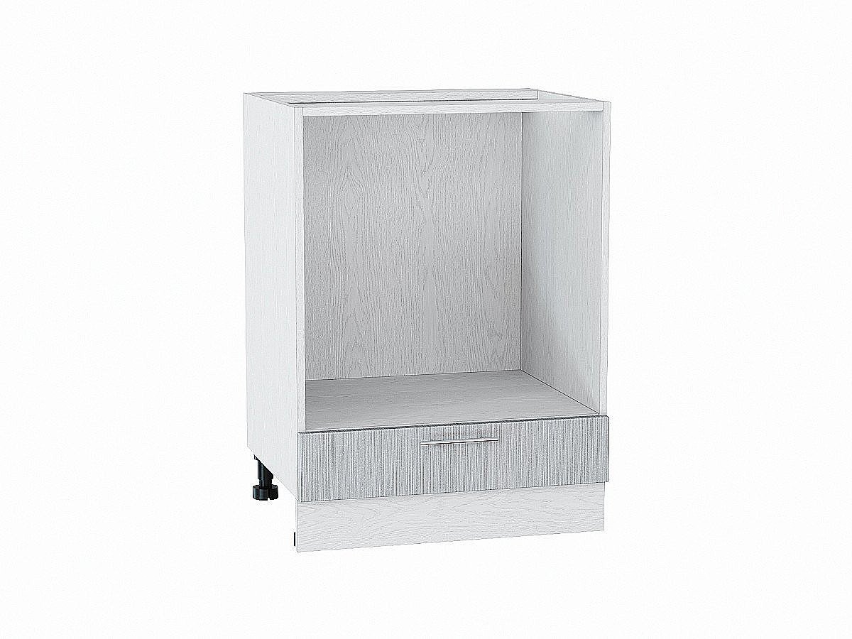 Шкаф нижний под духовку Валерия-М, цвет: Серый металлик дождь светлый Шкаф нижний под духовку Валерия-М, цвет: Серый металлик дождь светлый