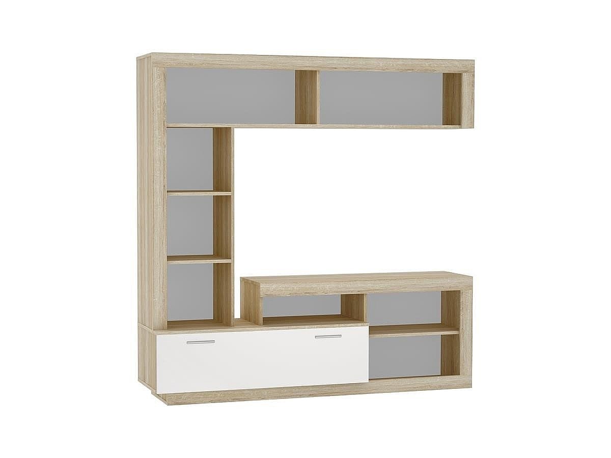 Тумба центральная Берген ТБ-210, цвет: Белый глянец Тумба центральная Берген ТБ-210, цвет: Белый глянец