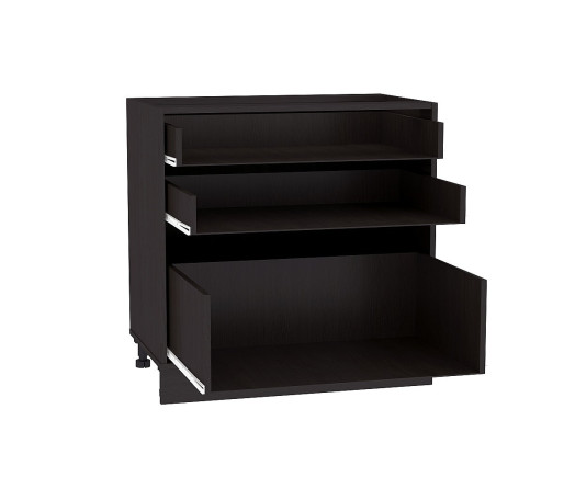 Каркас нижнего шкафа с 3-мя ящиками Н 803, цвет: Венге