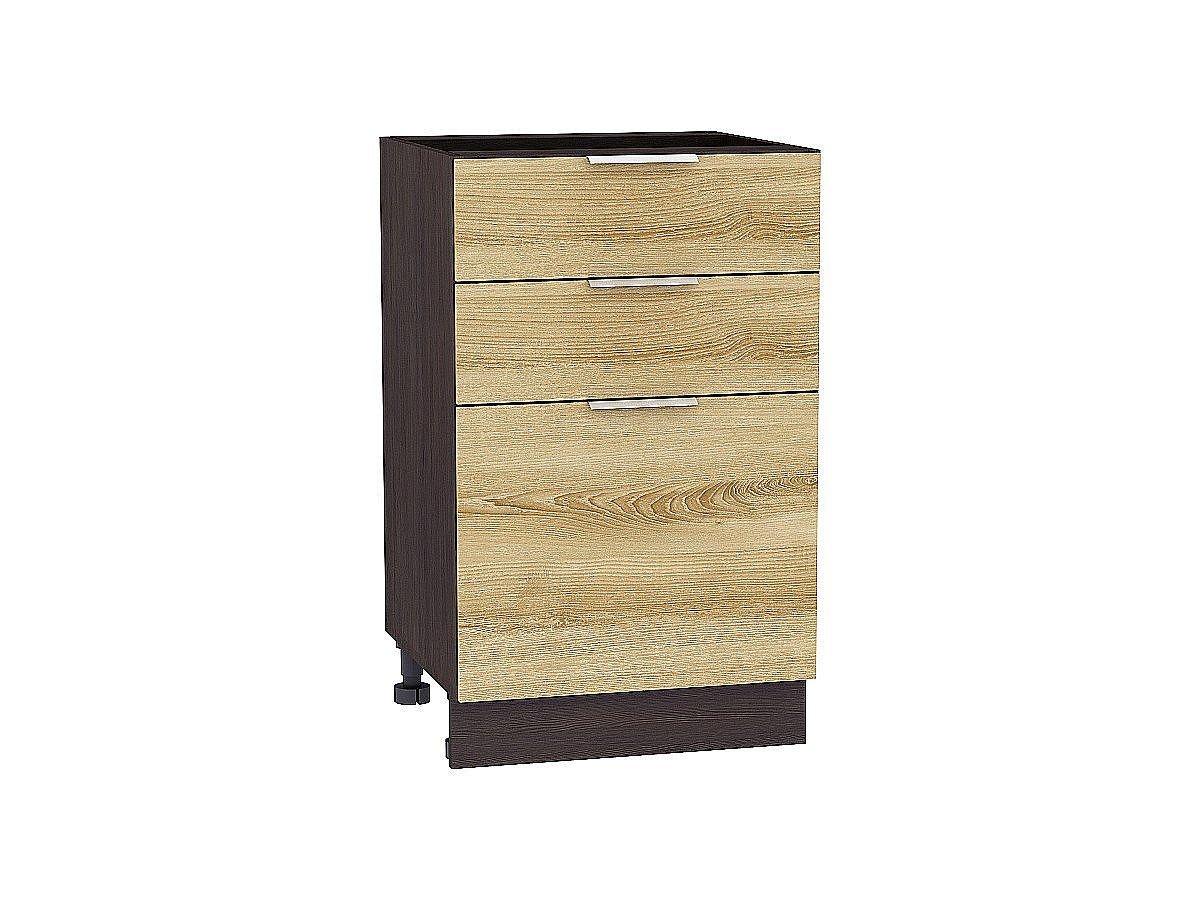 Шкаф нижний с 3-мя ящиками Терра, цвет: Ель Карпатская Шкаф нижний с 3-мя ящиками Терра, цвет: Ель Карпатская