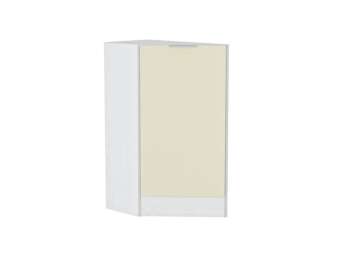 Шкаф нижний торцевой Терра, цвет: Ваниль софт Шкаф нижний торцевой Терра, цвет: Ваниль софт