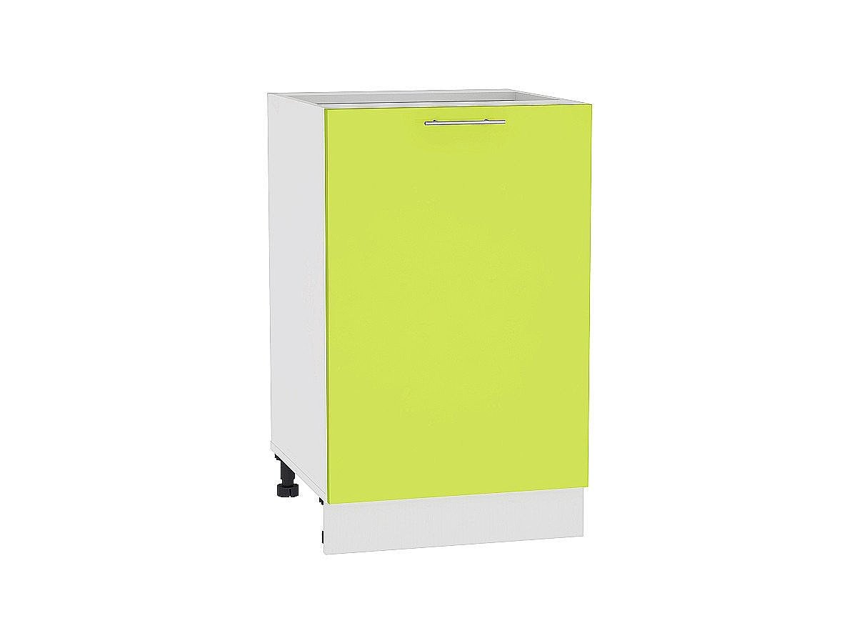 Шкаф нижний с 1-ой дверцей Валерия-М, цвет: Лайм глянец Шкаф нижний с 1-ой дверцей Валерия-М, цвет: Лайм глянец
